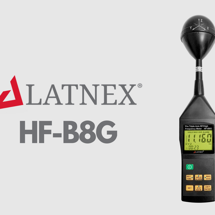 LATNEX® HF-B8G: The EMF Meter You Need for Home and Work