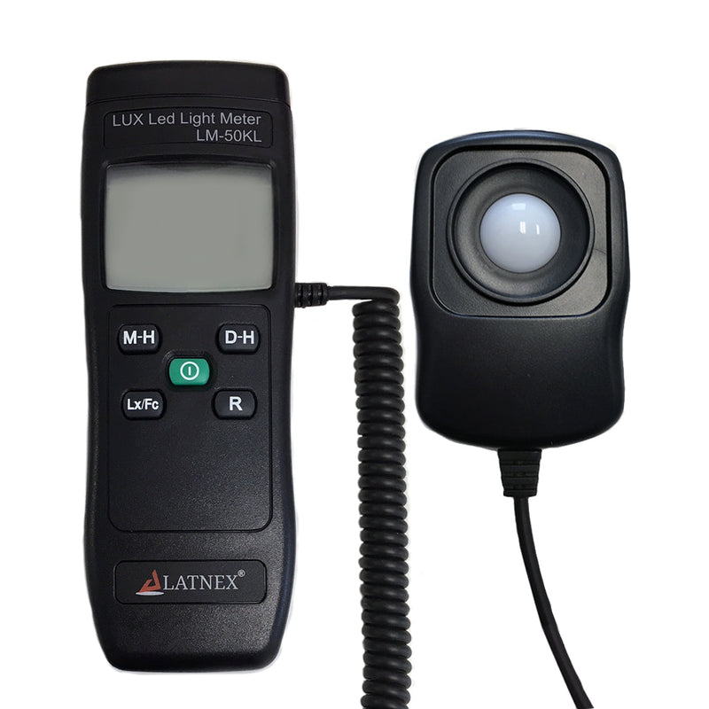LUX Led Light Meter LM-50KL Light Meters - LATNEX