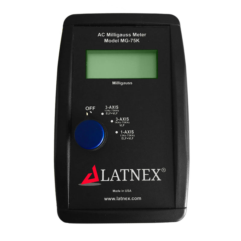LATNEX® AC Milligauss Meter Model MG-75K