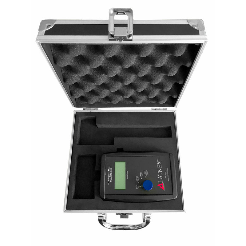LATNEX® AC Milligauss Meter Model MG-75K with Aluminum Case