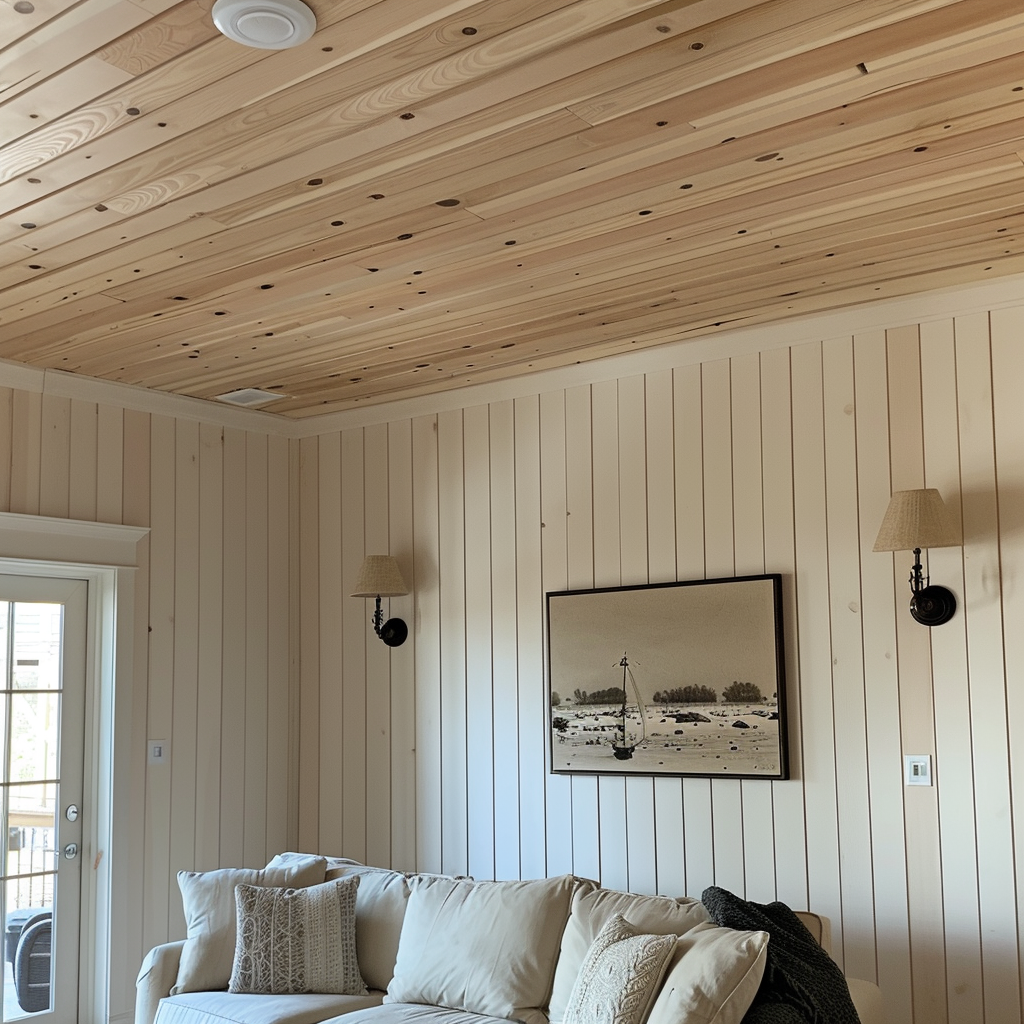 Pine Wall and Ceiling Paneling