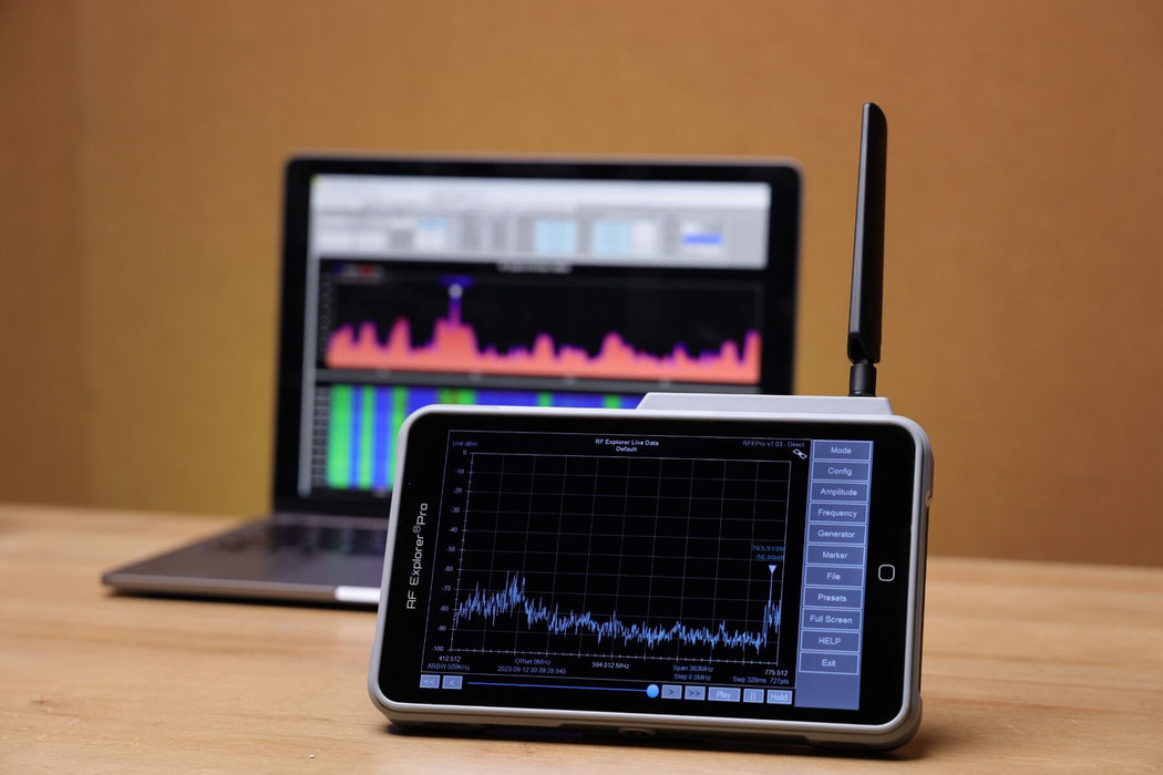 RF Explorer Pro - Touch Screen Spectrum Analyzer