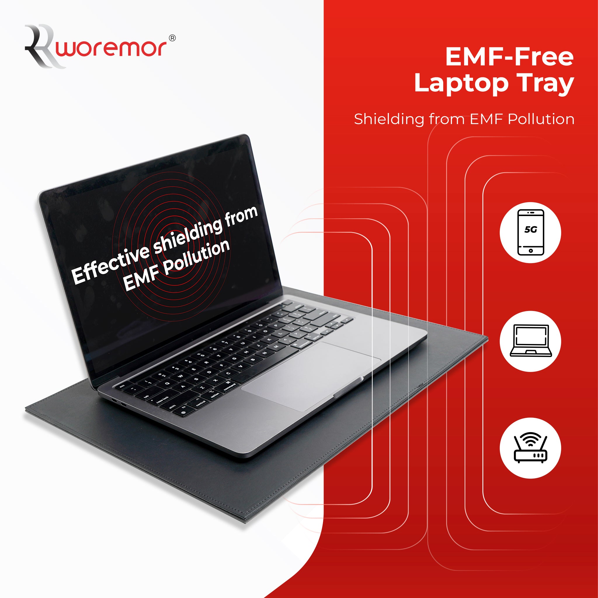 EMF Laptop Trays — EMR Shielding Solutions