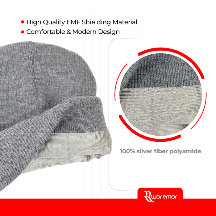 EMF 5G Radiation Protection Beanie - Knitted