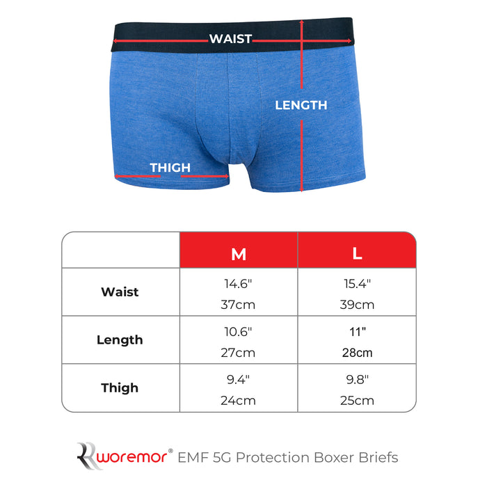 WOREMOR® Silver Boxer Briefs