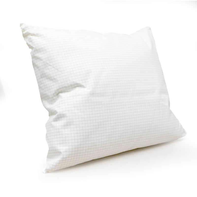 Earthing & EMF Protection Silver Grid Pillowcase for Low Frequency Radiation