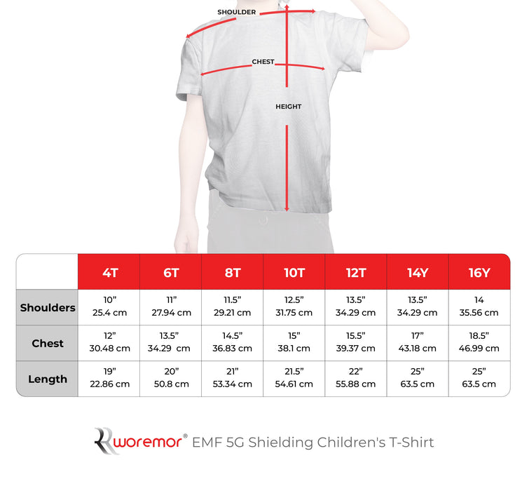 WOREMOR® Children's T-Shirt Silver Light