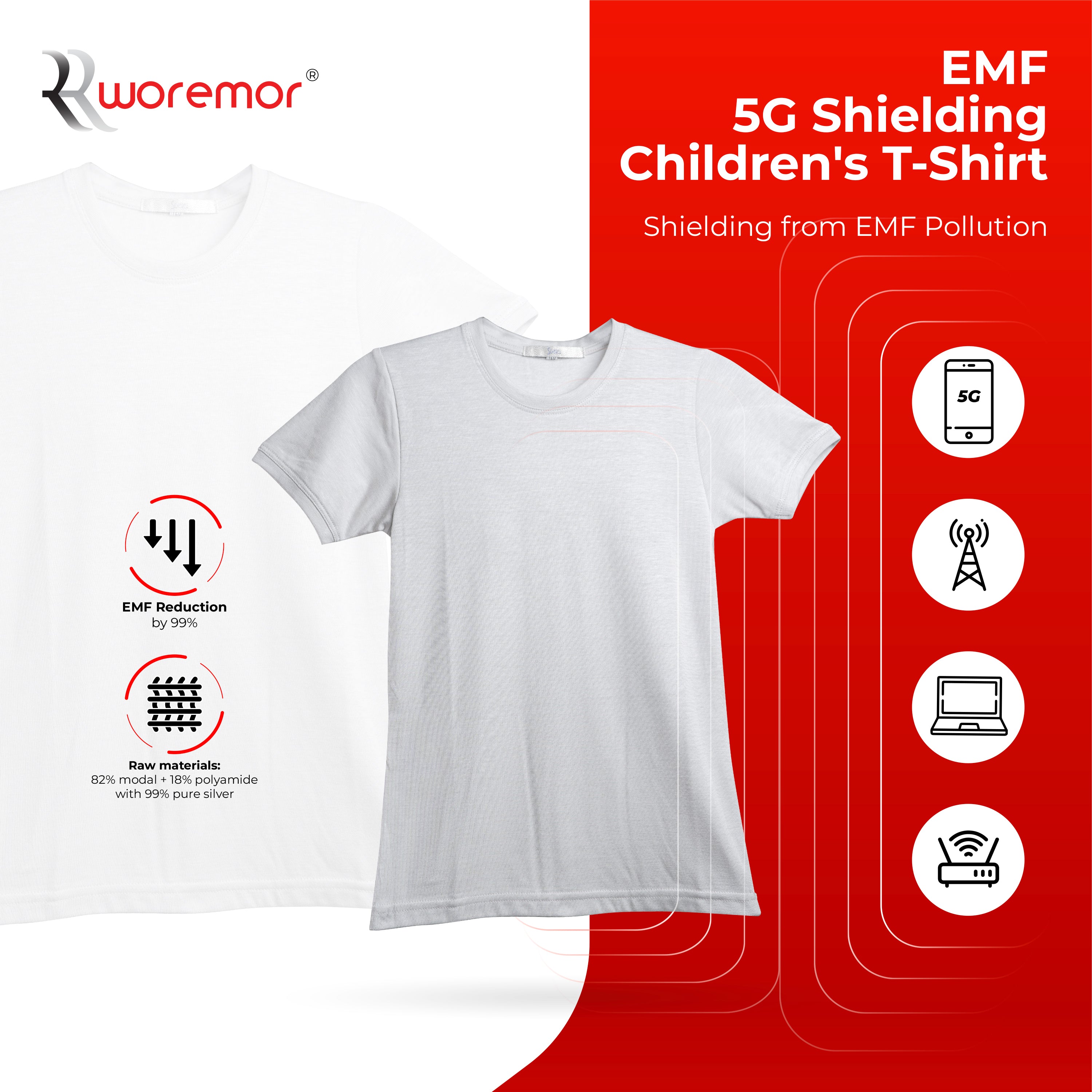 EMF 5G Shielding Children’s T-Shirt