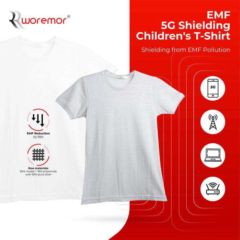 WOREMOR® Children's T-Shirt Silver Light