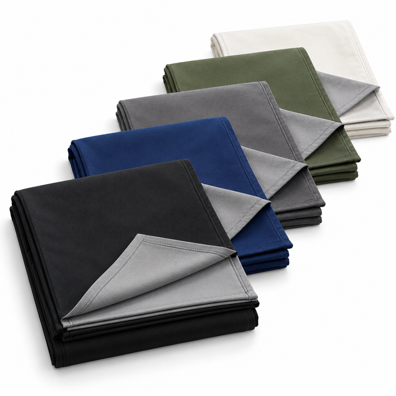 WOREMOR EMF & 5G Protection Lap Blanket STEEL-GRAY