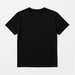 Black EMF and 5G shielding T-shirt for men, flat lay front view