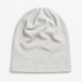 Light gray emf 5g shielding beanie on a white background