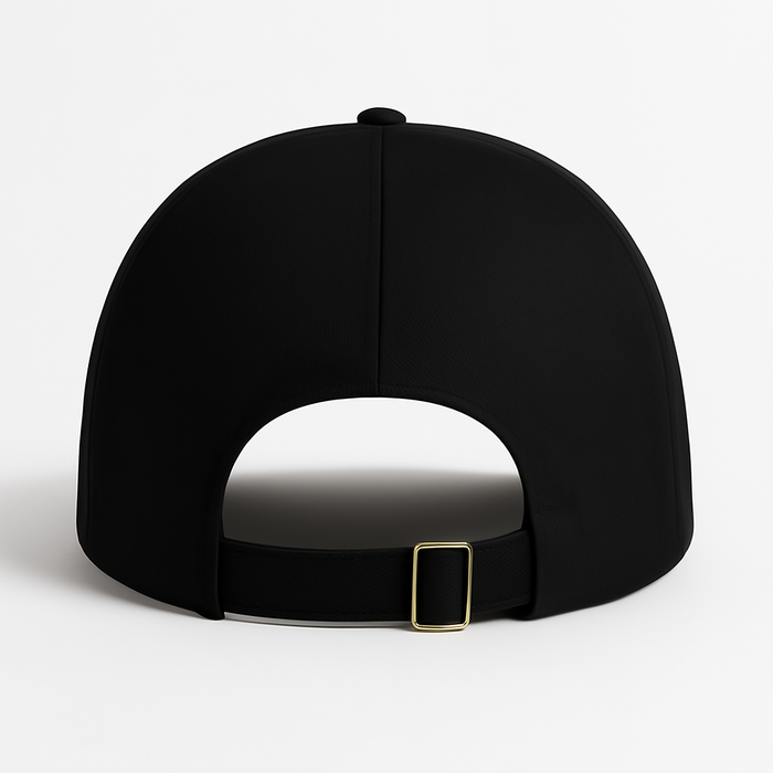 Back view of EMF shielding cap showcasing full coverage and breathable design