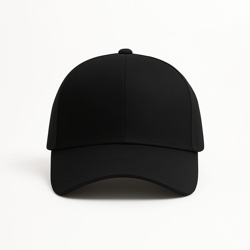 Front view of EMF shielding cap designed to reduce electromagnetic exposure