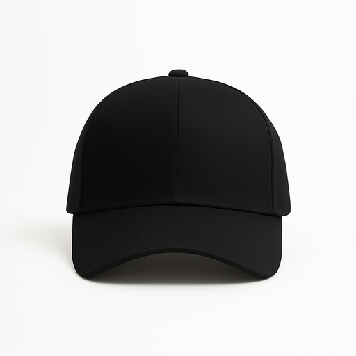 Front view of EMF shielding cap designed to reduce electromagnetic exposure