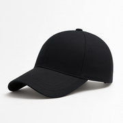 Side view of EMF shielding cap made with protective fabric