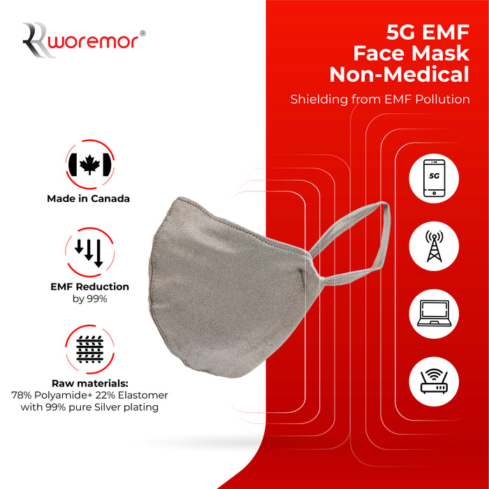 EMF 5G Protection Non-Medical Face Mask