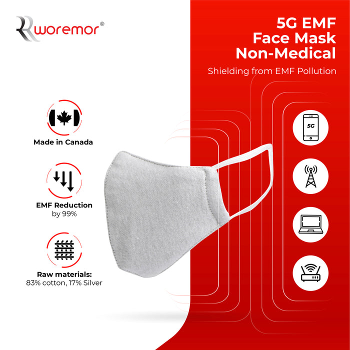 EMF 5G Protection Non-Medical Face Mask