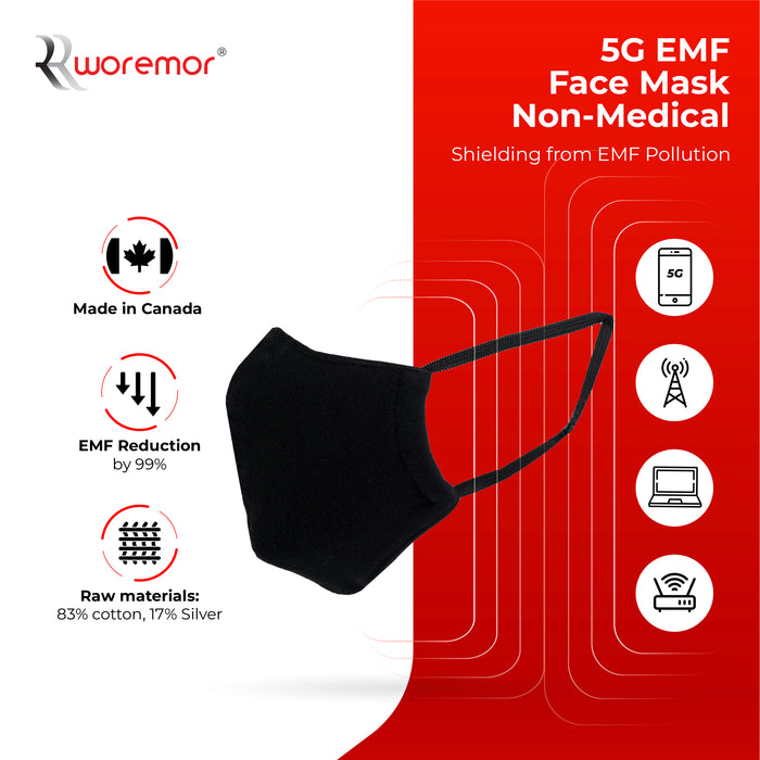 EMF 5G Protection Non-Medical Face Mask