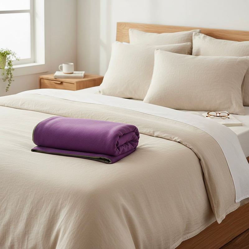 WOREMOR EMF Protection Quilted Blanket 60 x 40 inches