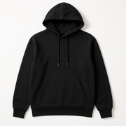 Flat lay of WOREMOR Lightweight EMF 5G Shielding Hoodie in black