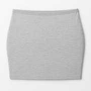 WOREMOR® silver maternity belly band in light grey, flat lay for EMF & 5G shielding