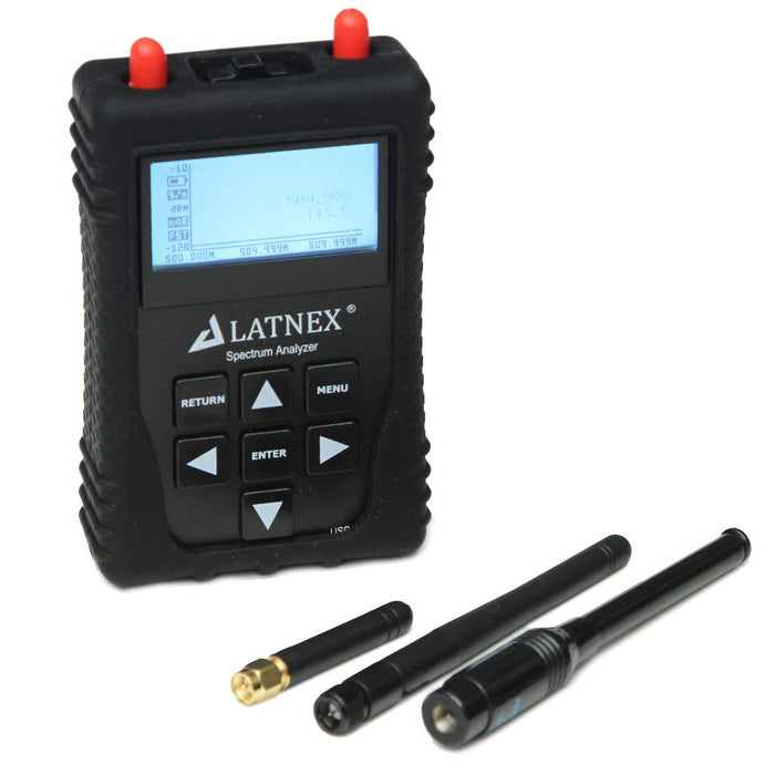 LATNEX® Spectrum Analyzer SPA-6G (15-2700 MHz and 4850-6100MHz)