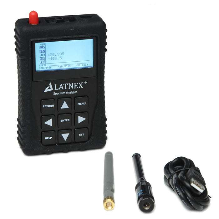 LATNEX® Spectrum Analyzer SPA-7G (15MHz - 6.1GHz/7.5GHz with license)