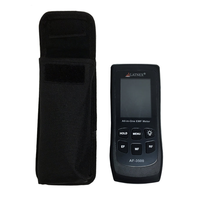 All-in-One EMF Meter AF-3500 with Soft Pouch Carrying Case