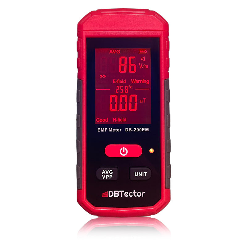 DBTector DB-200EM EMF Meter - Electric And Magnetic Field Meter