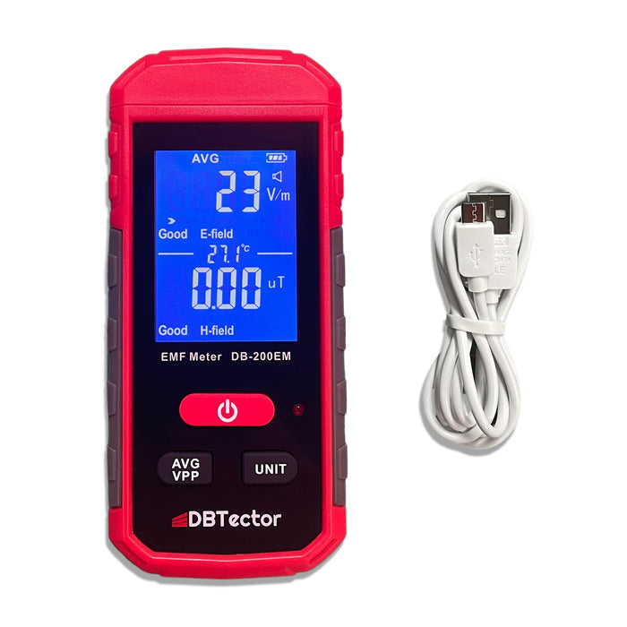 DBTector DB-200EM EMF Meter - Electric And Magnetic Field Meter