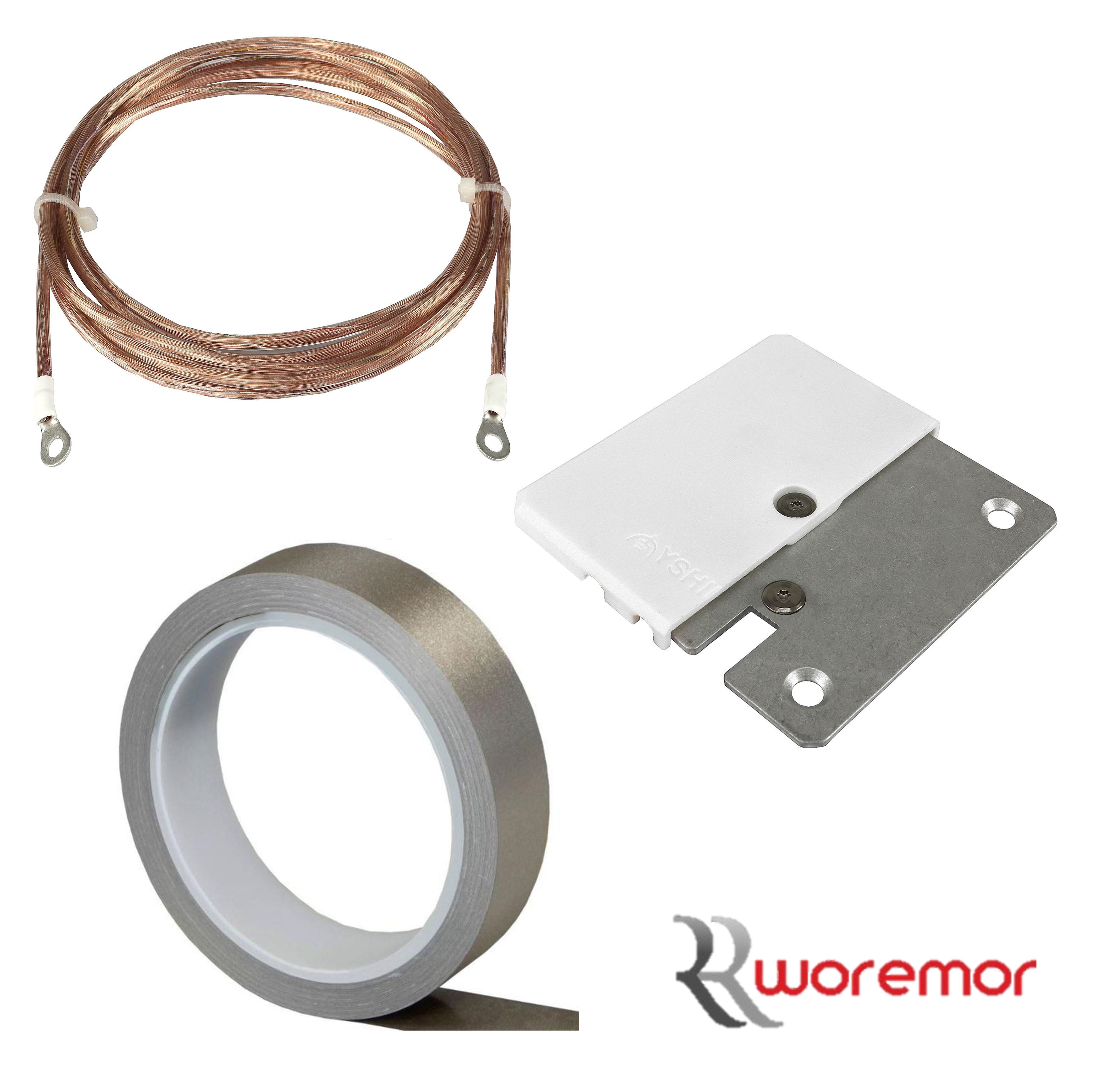 WOREMOR Interior Grounding Kit for EMF Shielding Paint - New model