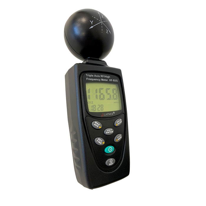 Latnex HF-B3G: Triple Axis RF/High Frequency Meter