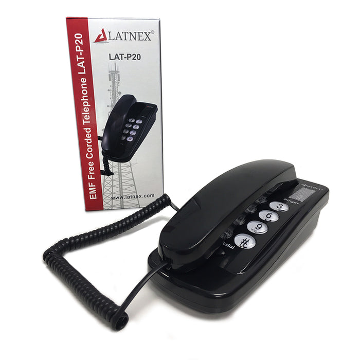 LATNEX EMF Free Corded Telephone LAT-P20