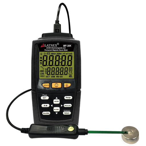 LATNEX® MF-30K AC/DC Electromagnetic Permanent Magnets Gauss Meter