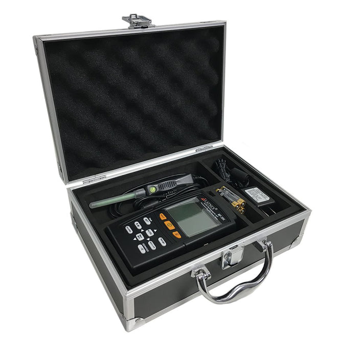 LATNEX MF-30K AC/DC Electromagnetic Permanent Magnets Gauss Meter with Aluminum Case DC Gaussmeters