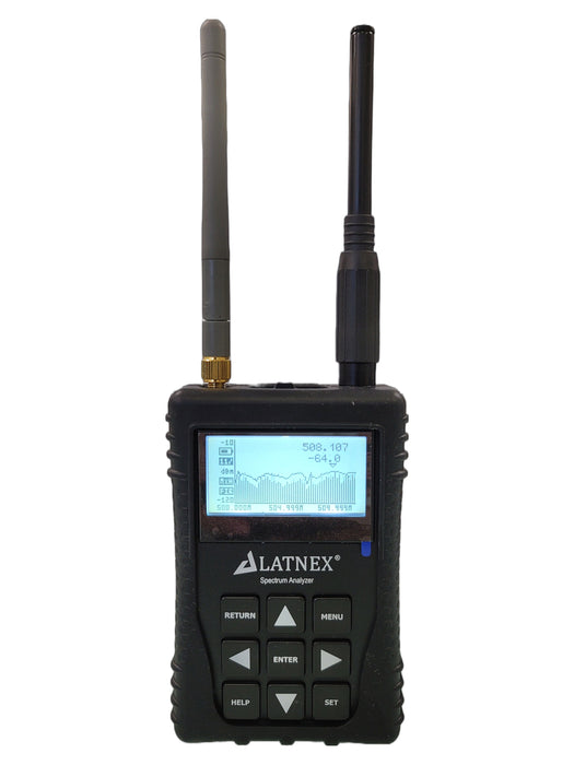 LATNEX® Spectrum Analyzer SPA-7GE (50KHz - 6.1GHz/7.5GHz with license)
