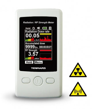 TM-93 Radiation/RF Strength Meter - Front View