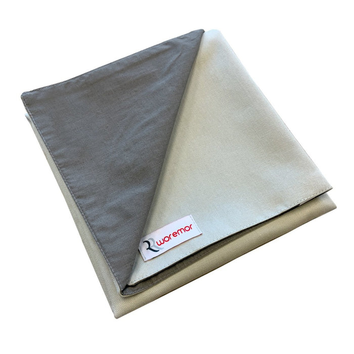 WOREMOR EMF Protection Lap Blanket STEEL-GRAY