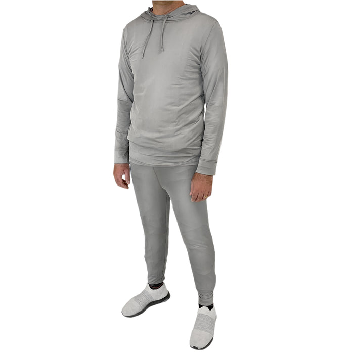 WOREMOR EMF Shielding Hoodie Silver-Elastic & Underpants