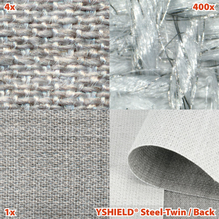 Shielding Fabric STEEL-TWIN | Back