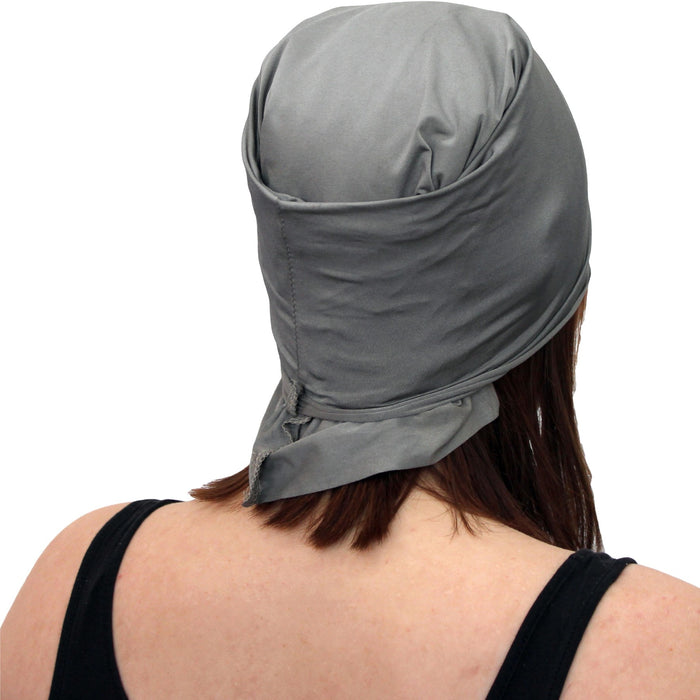 EMF Protection Headgear-Silver Elastic