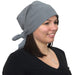 WOREMOR EMF Protection Headscarf from Steel-Gray TKG | HF