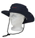 Woremor EMF Protection Bush Hat Navy with Logo