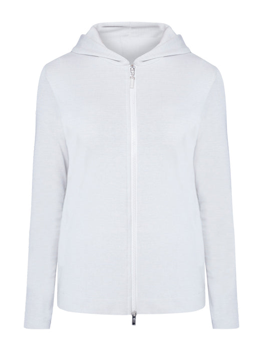 EMF Shielding Hoodie WM-H21 Women's Silver Grey