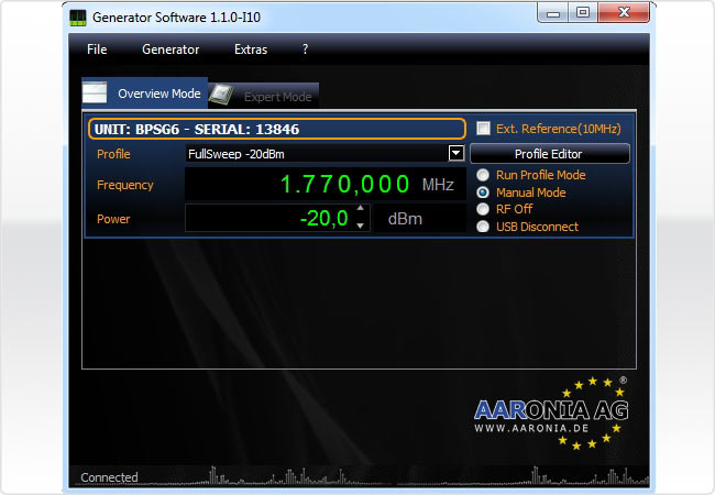 Signal Generator BPSG4 OEM Software